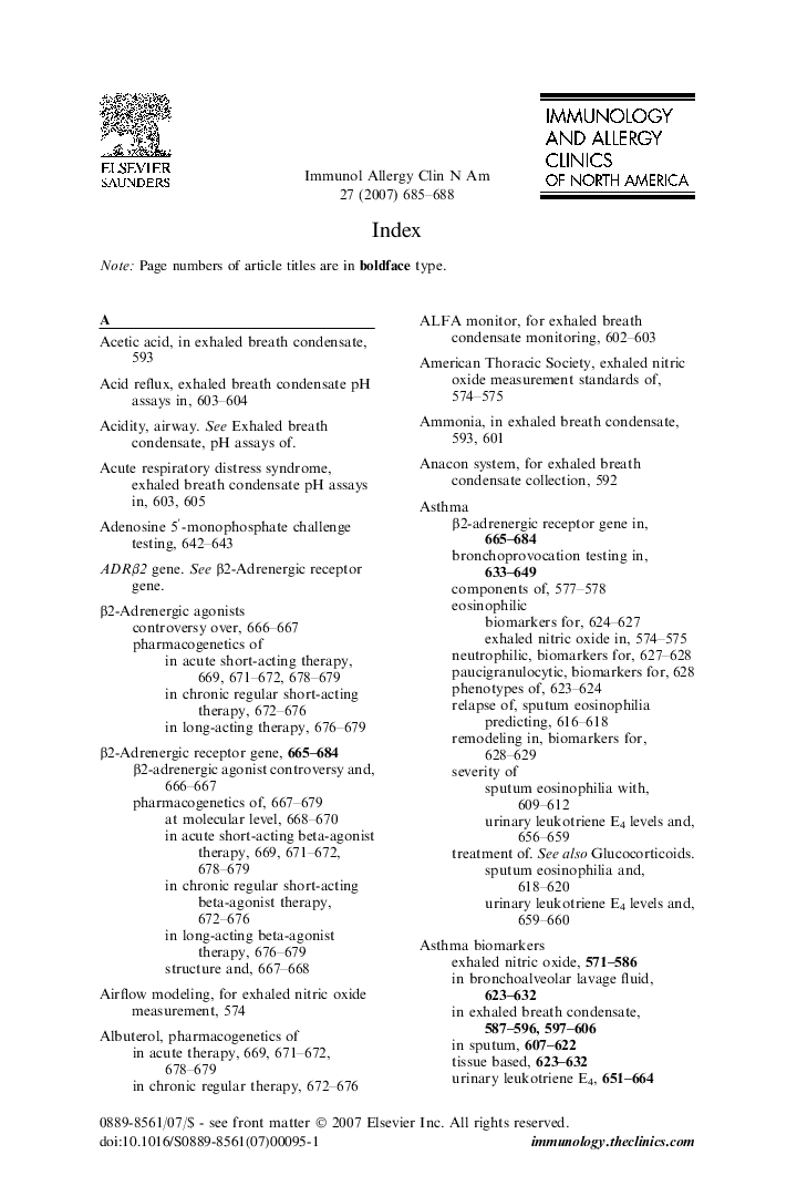 Index