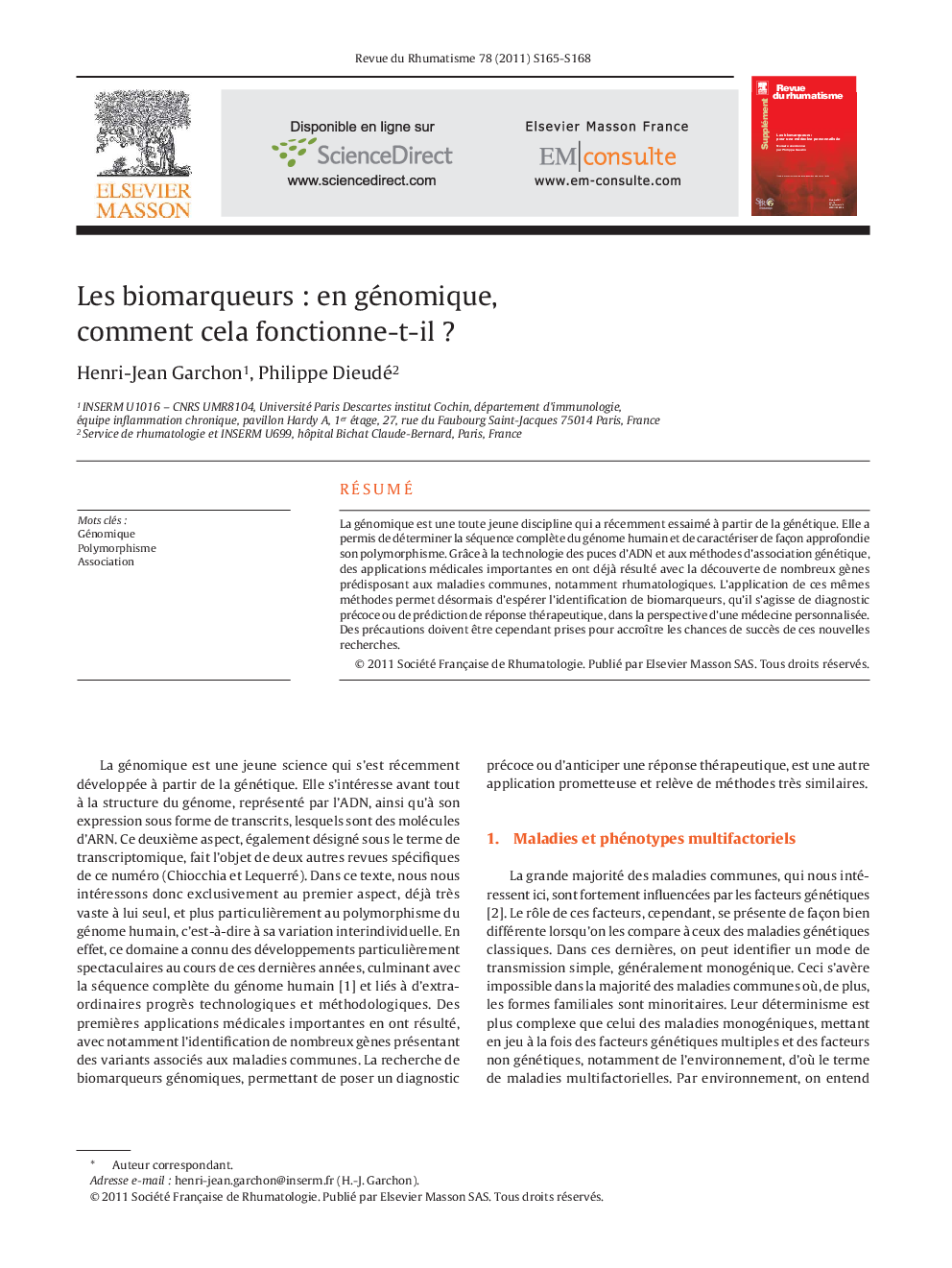 Les biomarqueurs : en génomique, comment cela fonctionne-t-il ?