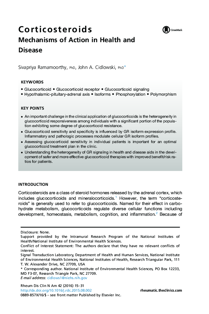 Corticosteroids