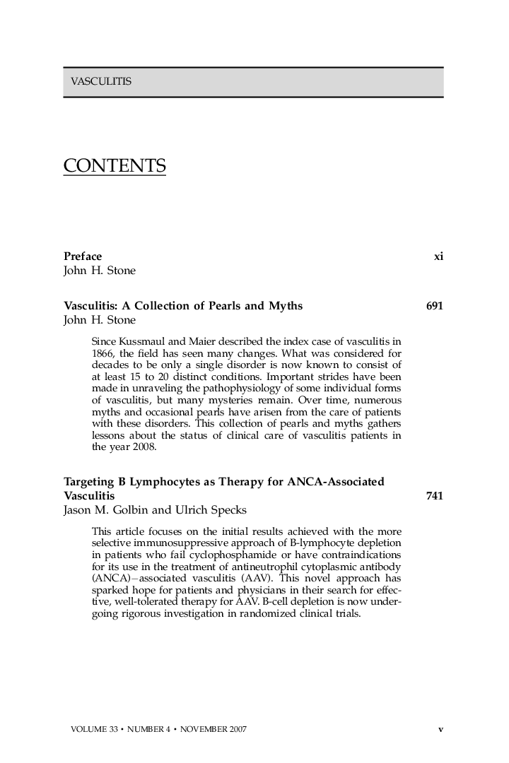 Table of Contents