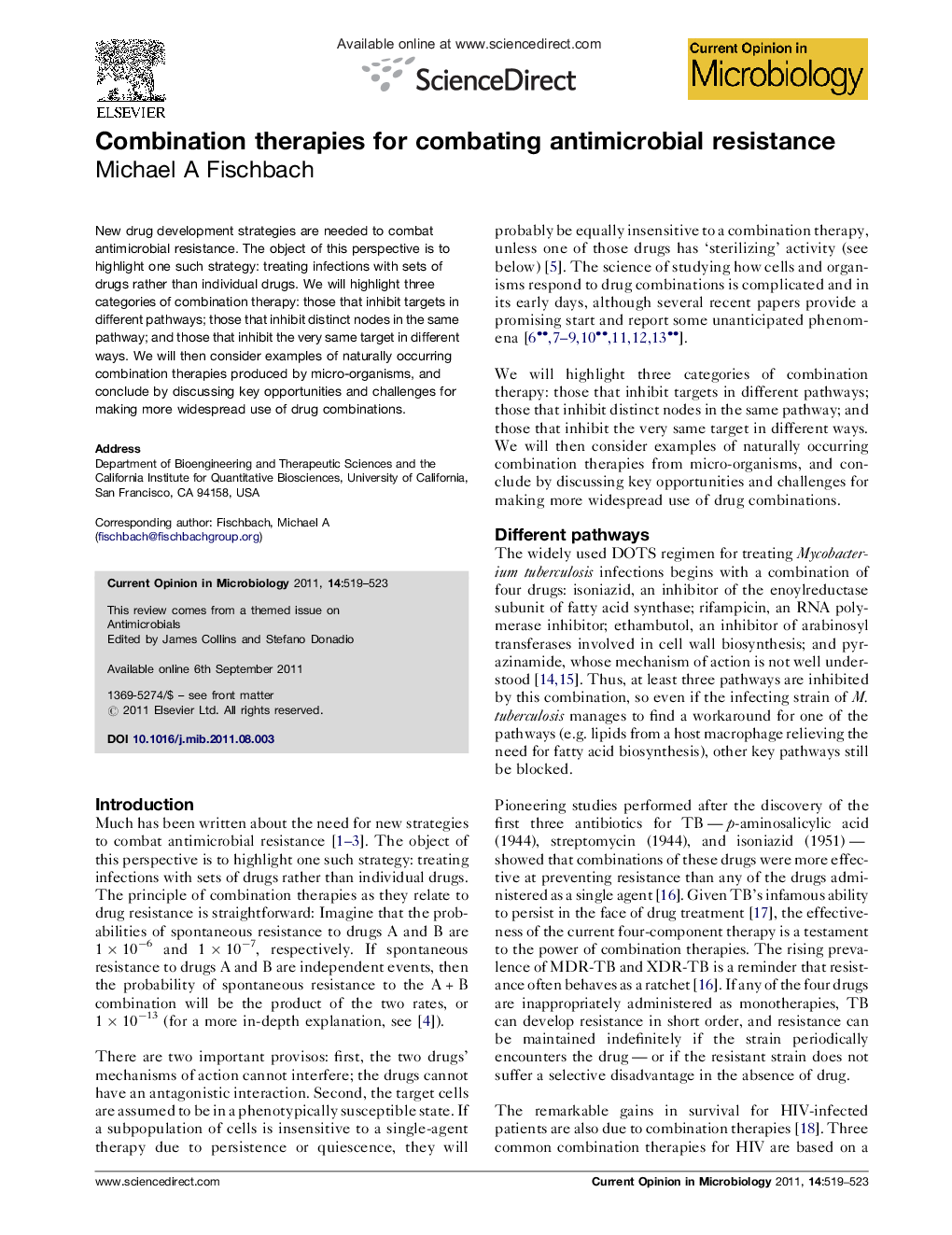 Combination therapies for combating antimicrobial resistance