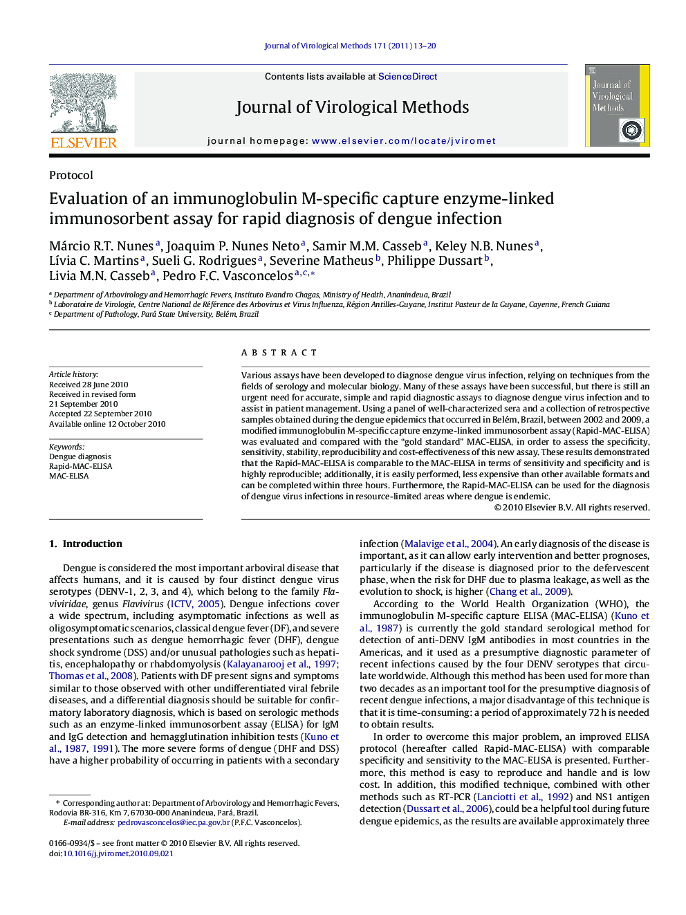 Evaluation of an immunoglobulin M-specific capture enzyme-linked immunosorbent assay for rapid diagnosis of dengue infection