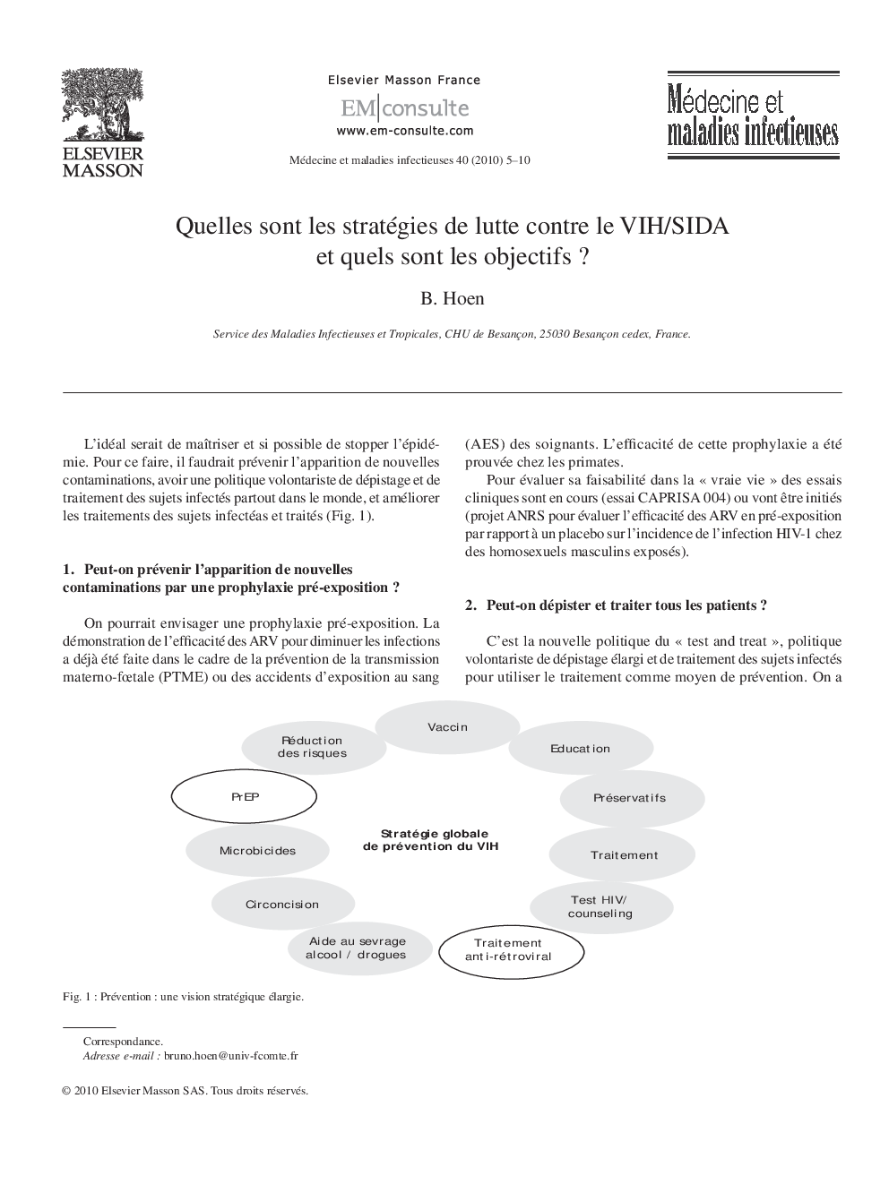 Quelles sont les stratégies de lutte contre le VIH/SIDA et quels sont les objectifs ?