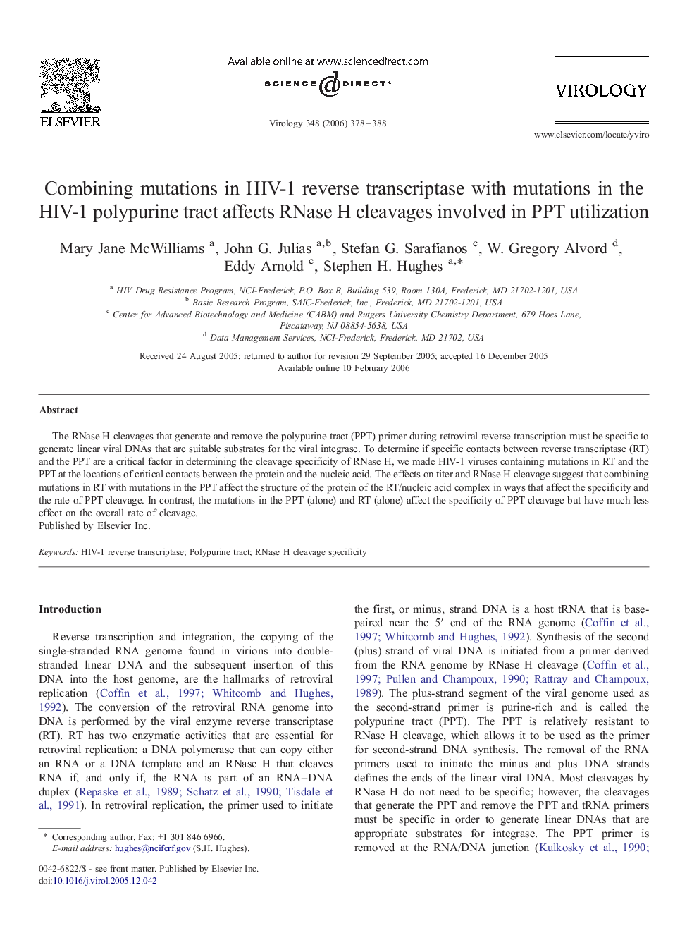 Combining mutations in HIV-1 reverse transcriptase with mutations in the HIV-1 polypurine tract affects RNase H cleavages involved in PPT utilization