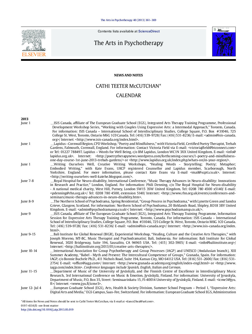 News and Notes