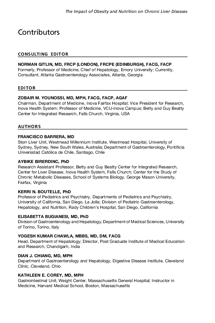 Contributors