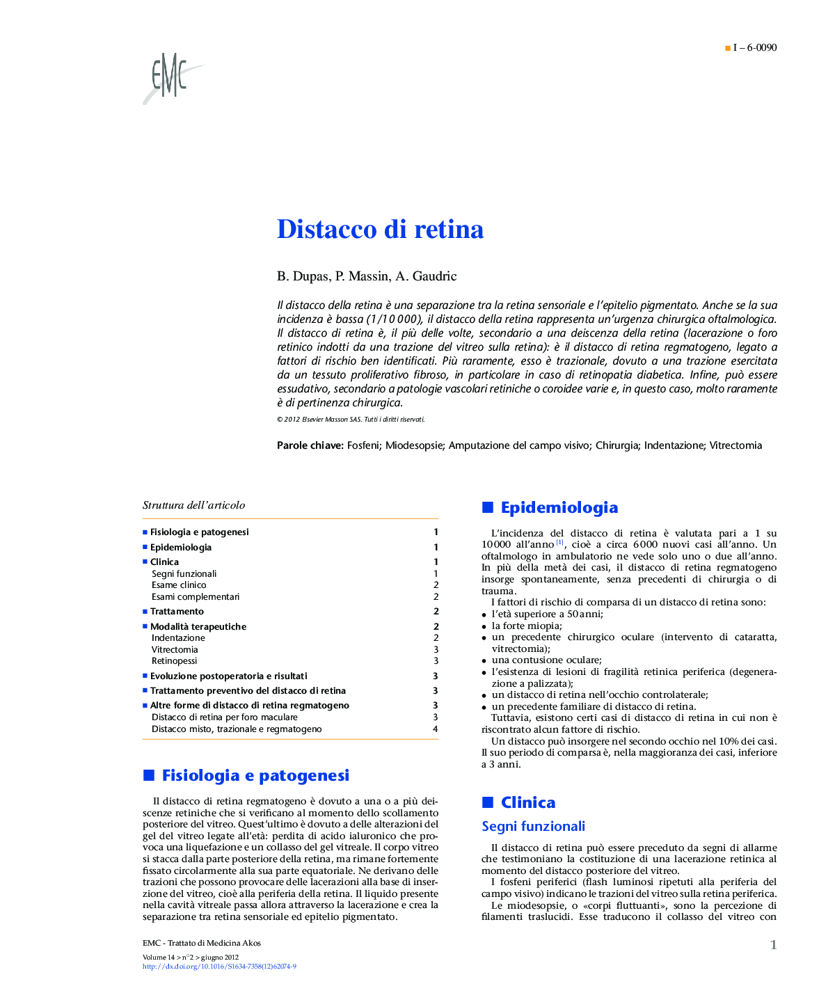 Distacco di retina