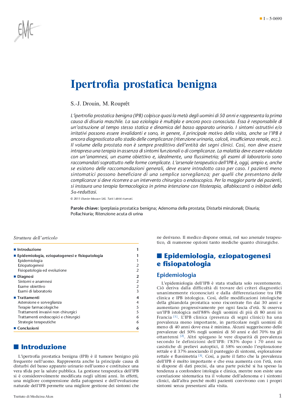 Ipertrofia prostatica benigna