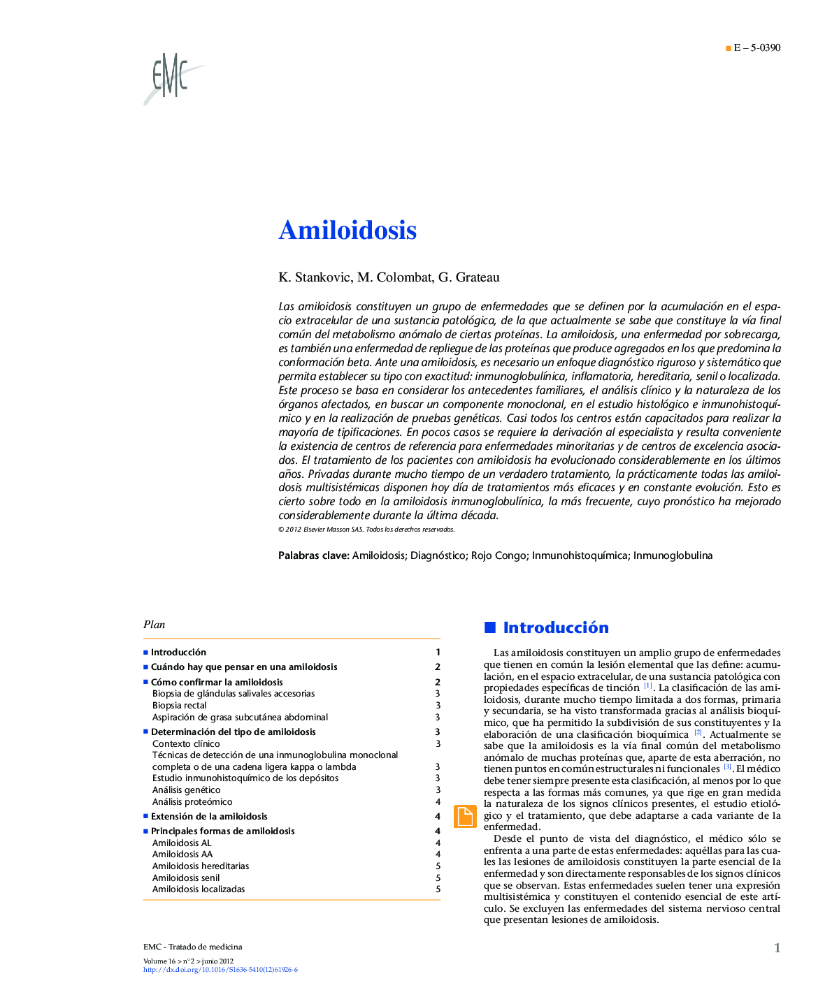Amiloidosis