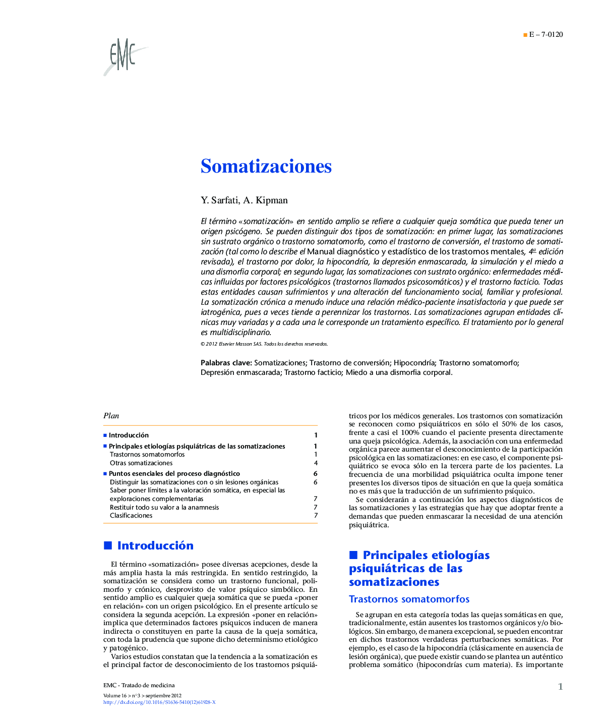 Somatizaciones