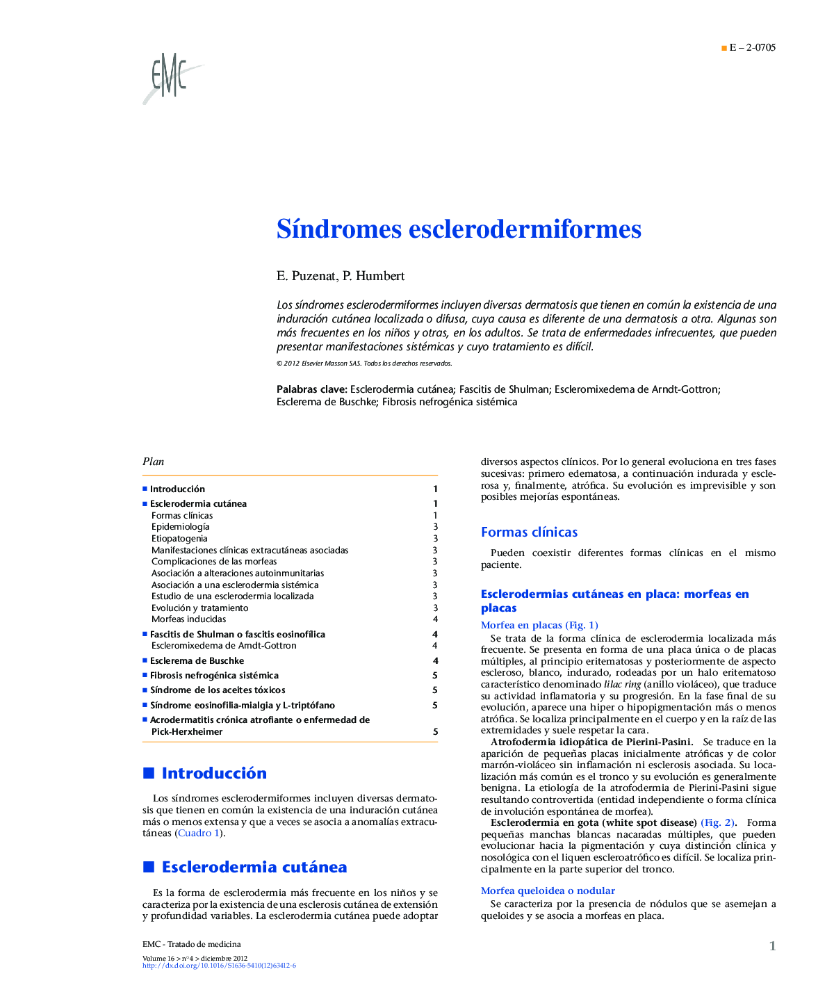 SÃ­ndromes esclerodermiformes