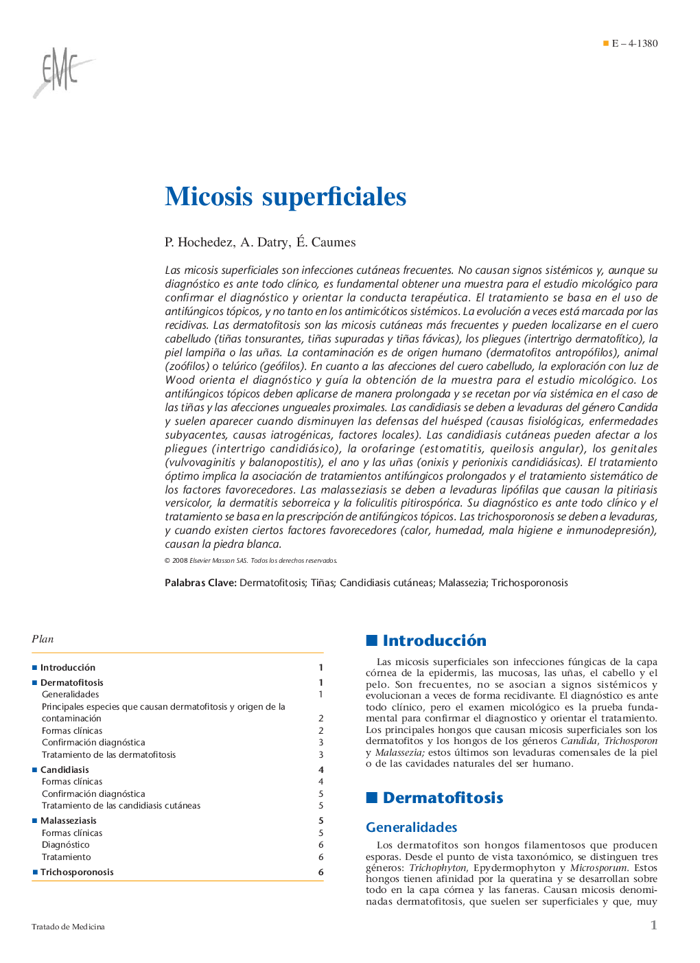 Micosis superficiales