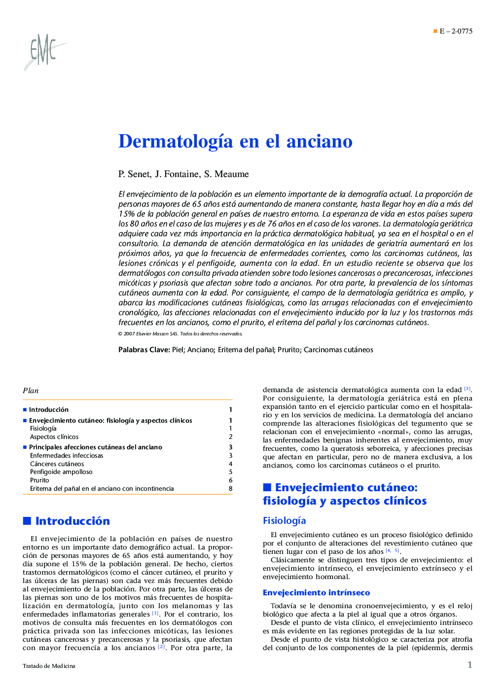 DermatologÃ­a en el anciano