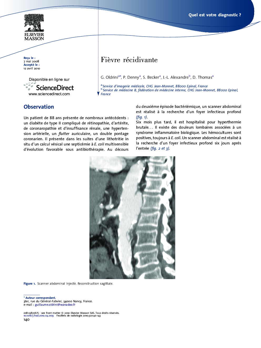 FiÃ¨vre récidivante