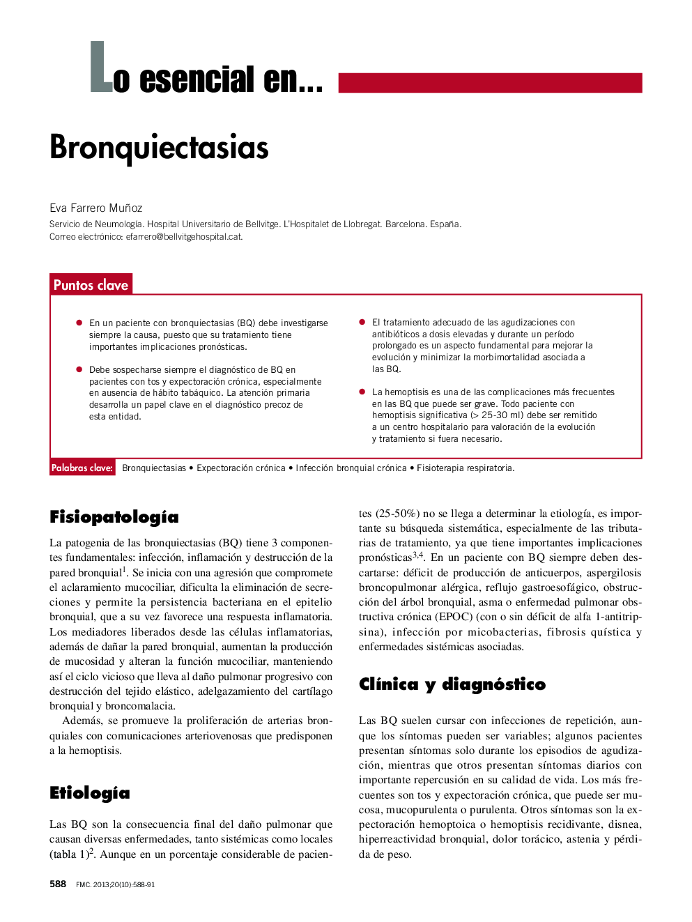 Bronquiectasias