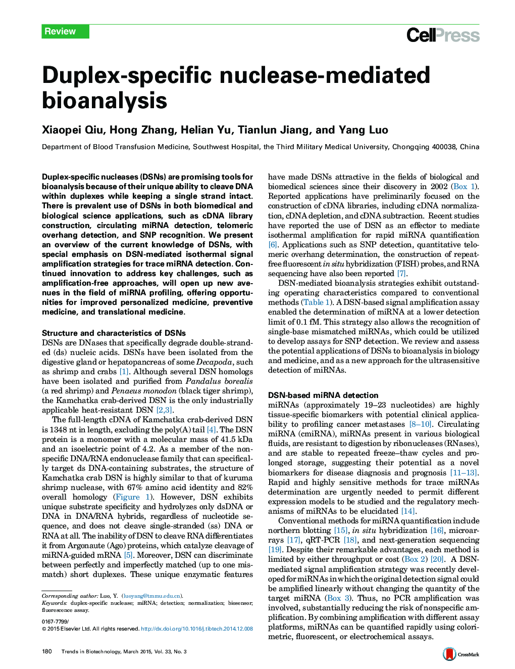 Duplex-specific nuclease-mediated bioanalysis