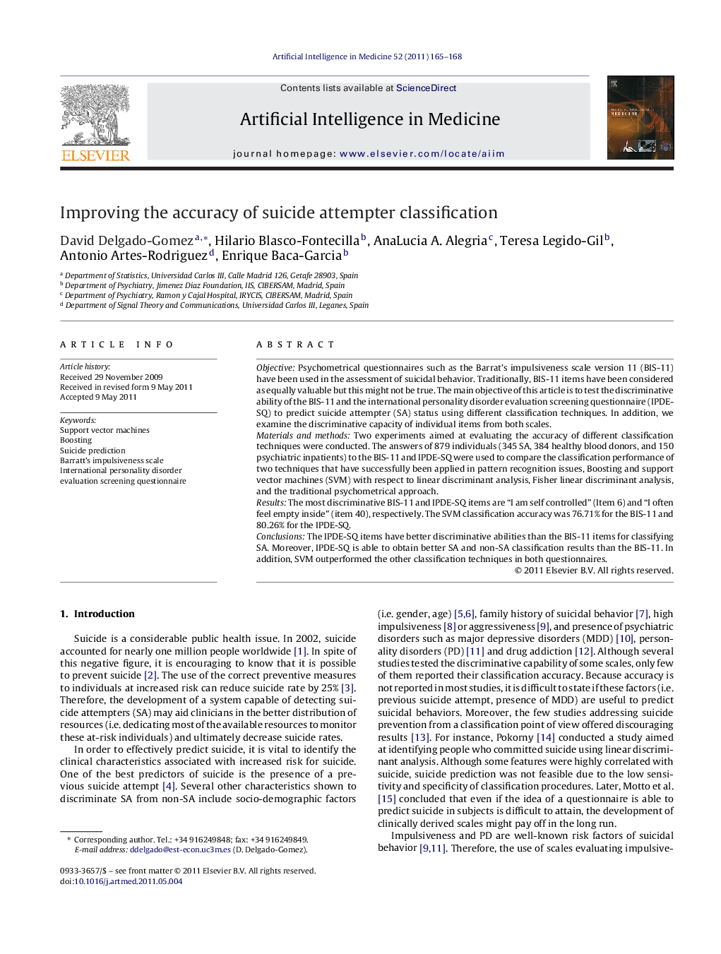 Improving the accuracy of suicide attempter classification