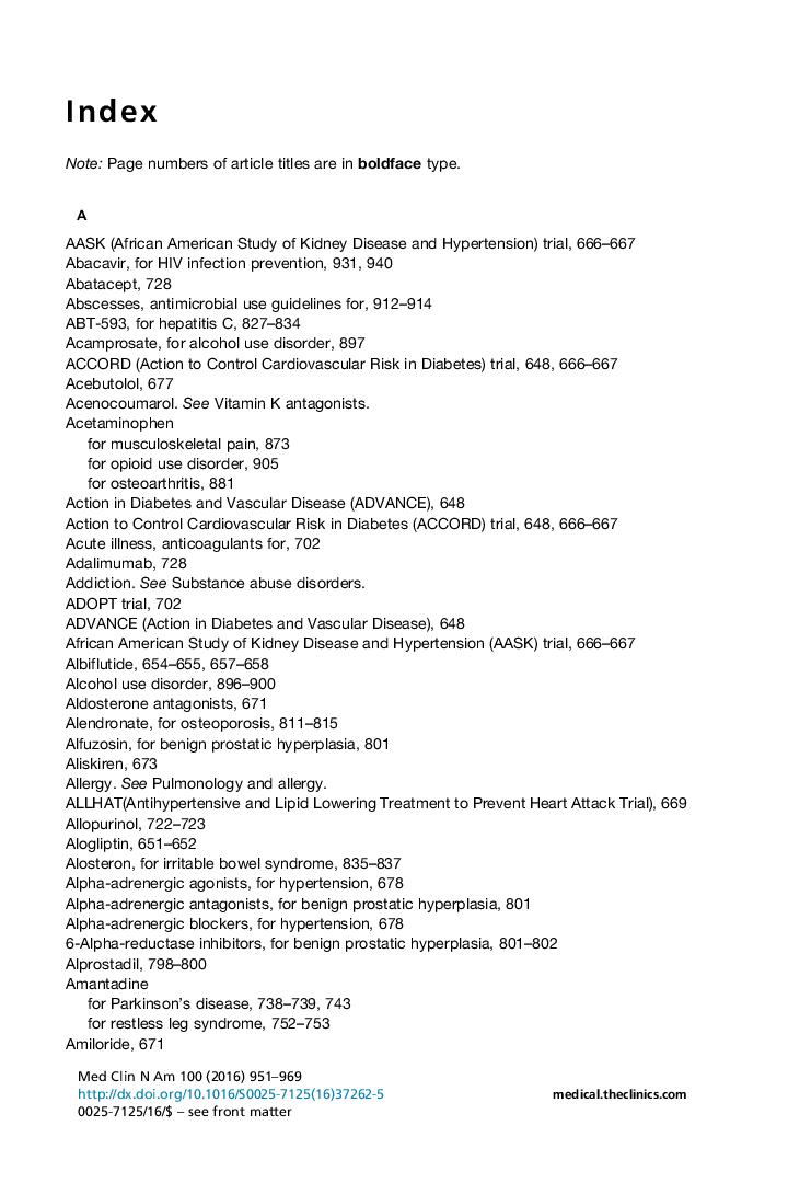 عکس صفحه اول مقاله: Index Index