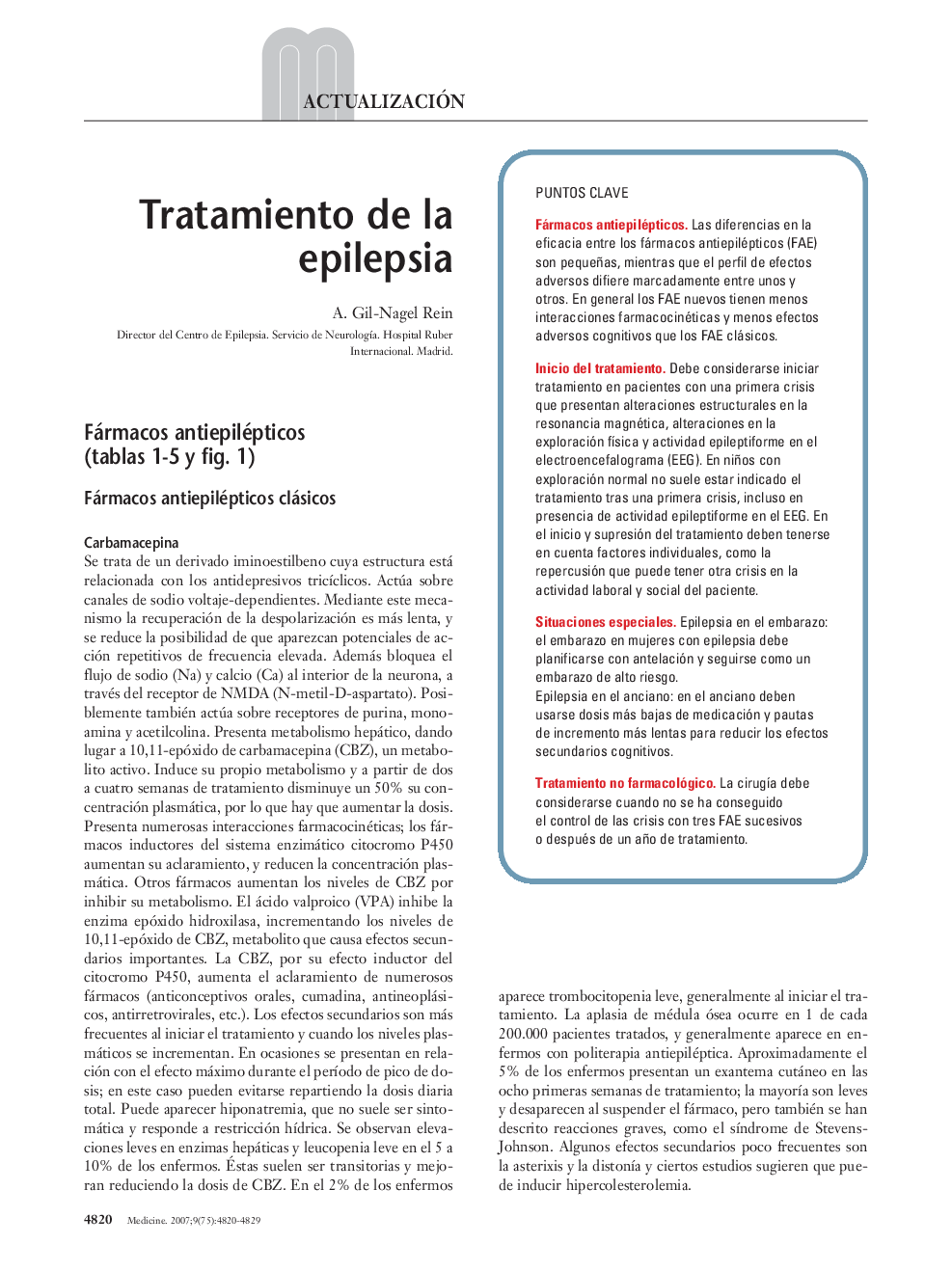 Tratamiento de la epilepsia