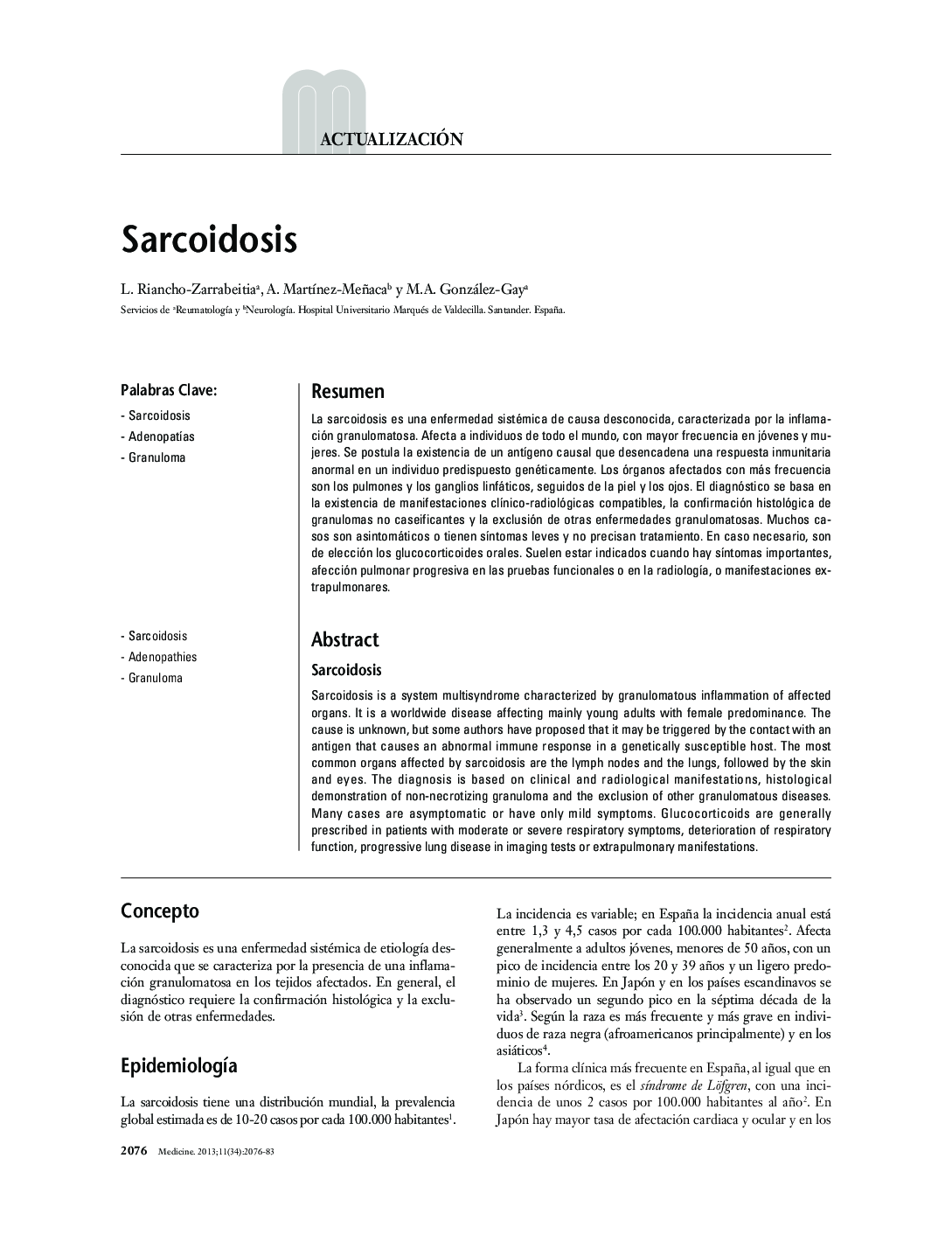 Sarcoidosis