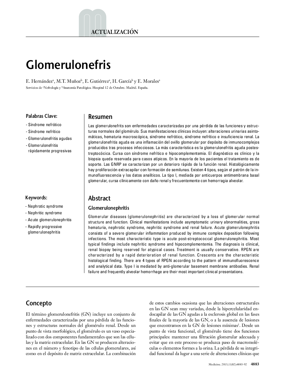 Glomerulonefris