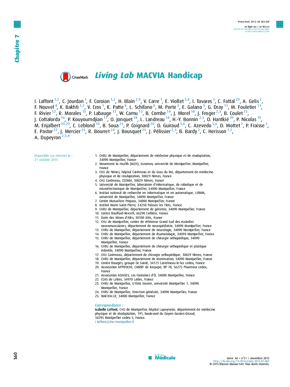 Living Lab MACVIA Handicap