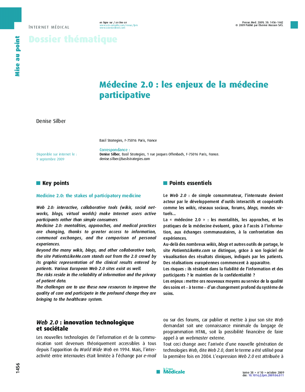 Médecine 2.0 : les enjeux de la médecine participative