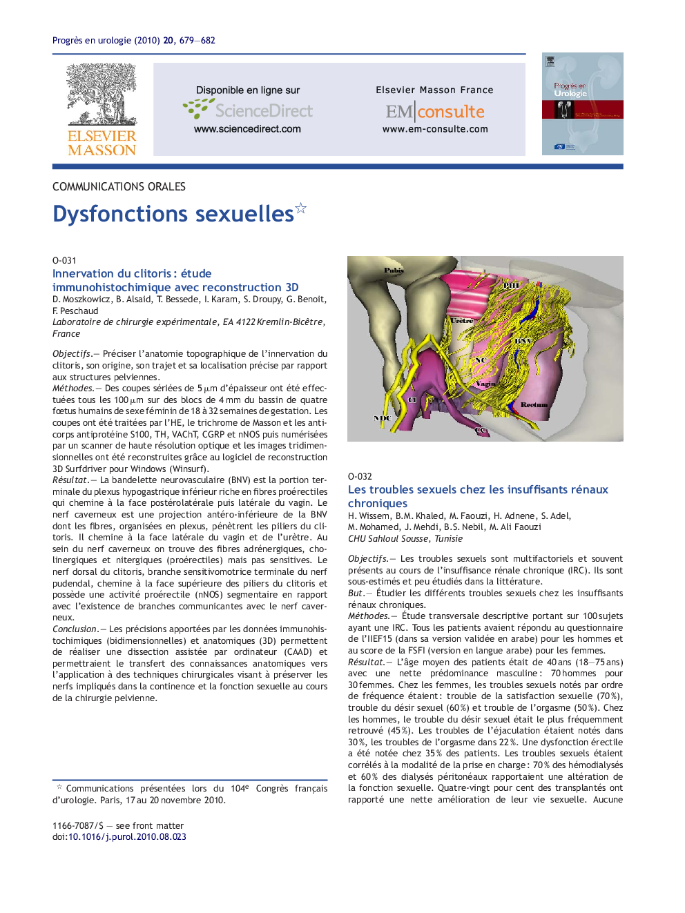 Dysfonctions sexuelles