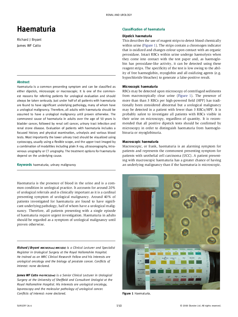 Haematuria