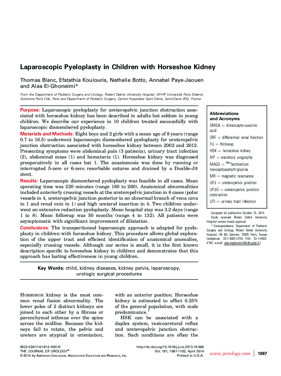 پالوپلاستی لاپاراسکوپی در کودکان مبتلا به کبد چرک 