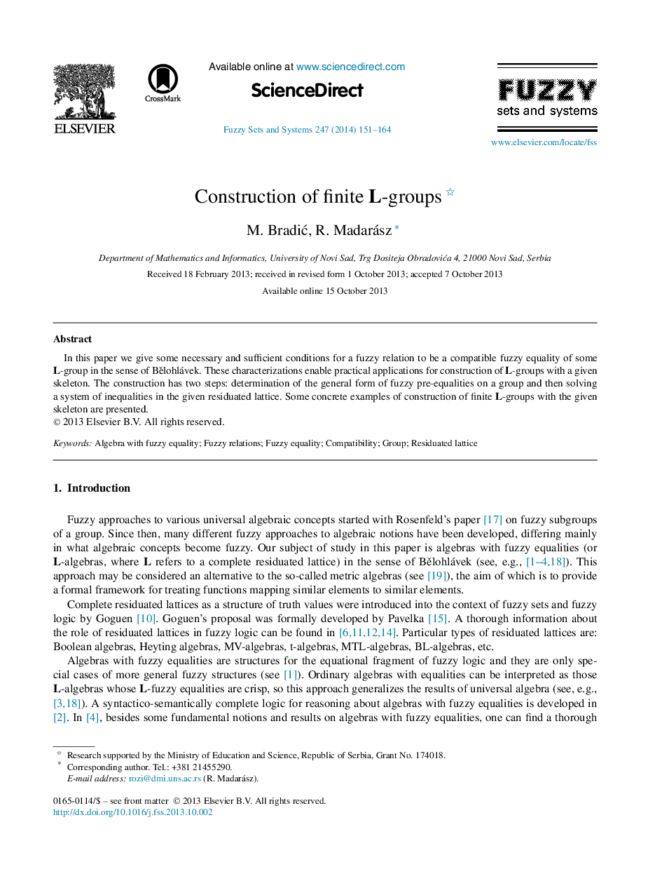 Construction of finite L-groups 