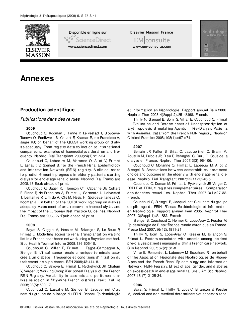 Annexes