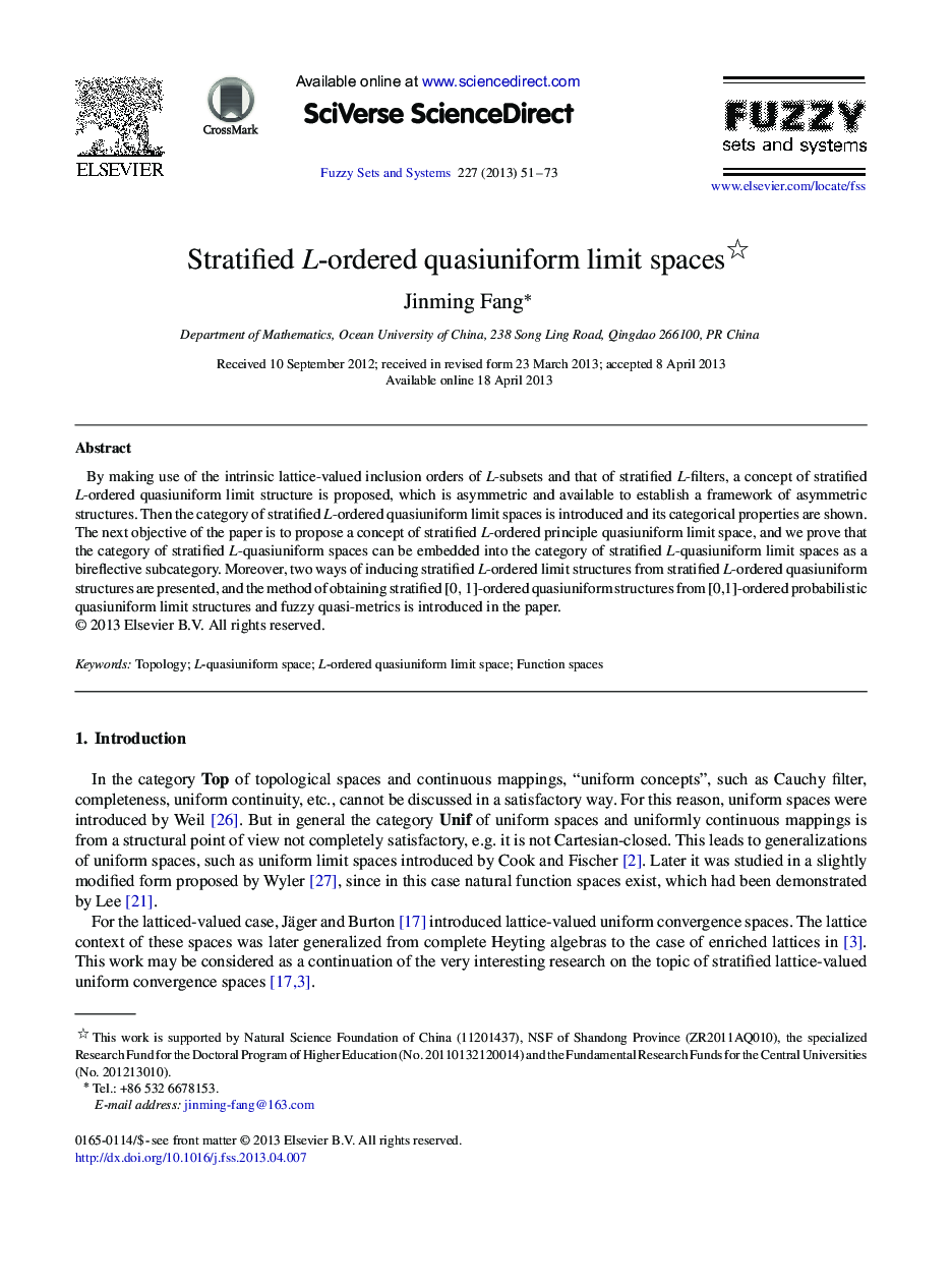 Stratified L-ordered quasiuniform limit spaces 