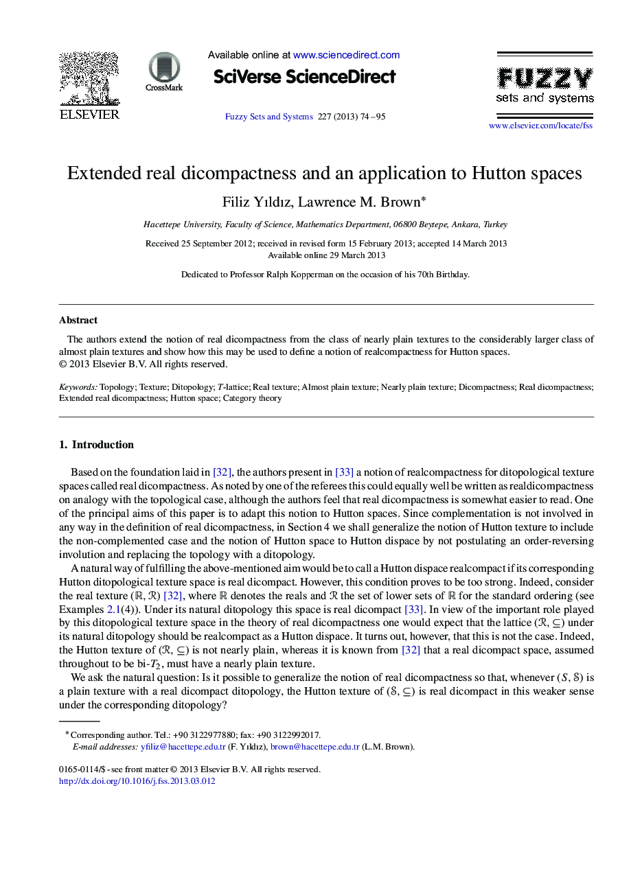 Extended real dicompactness and an application to Hutton spaces