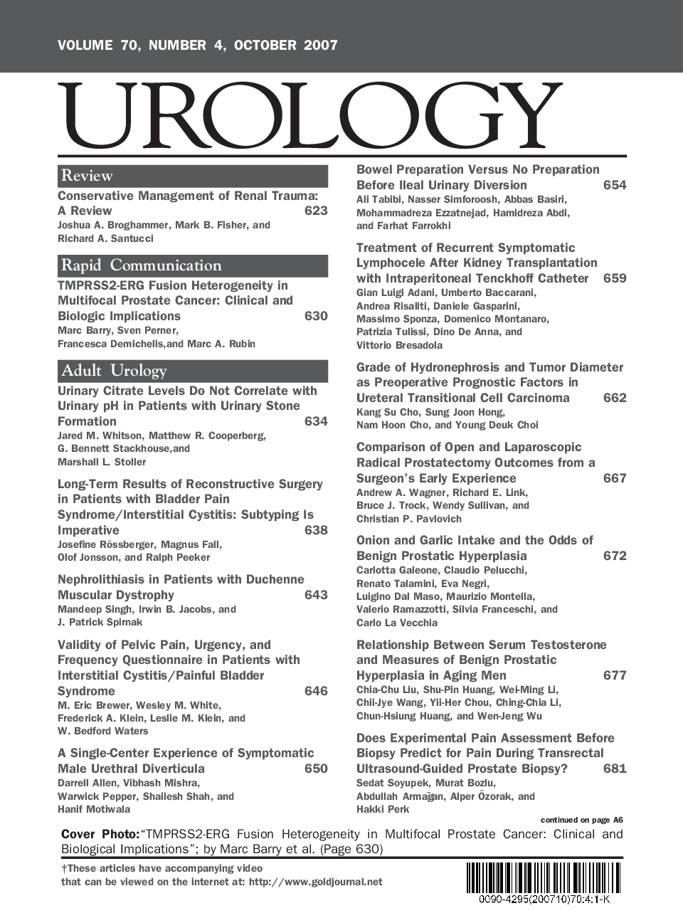 Table of Contents