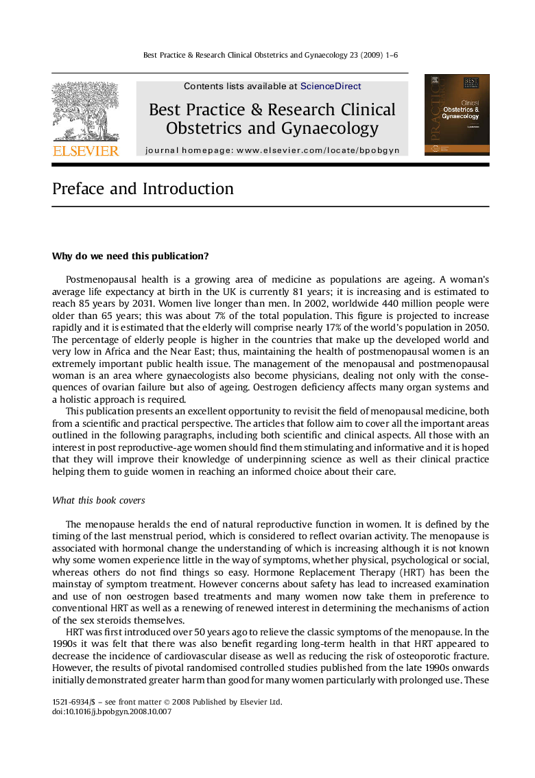 Preface and Introduction