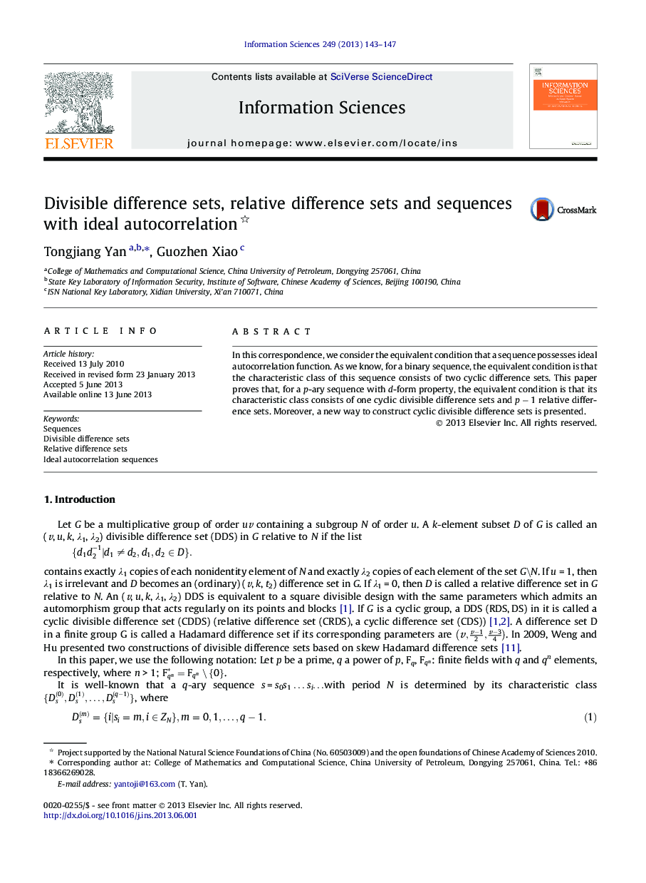 Divisible difference sets, relative difference sets and sequences with ideal autocorrelation 