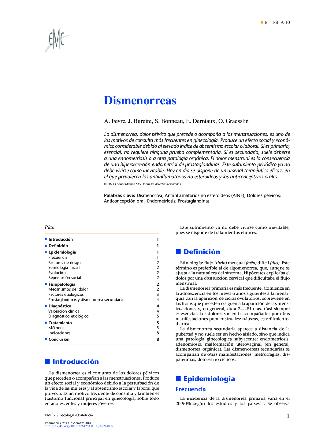 Dismenorreas