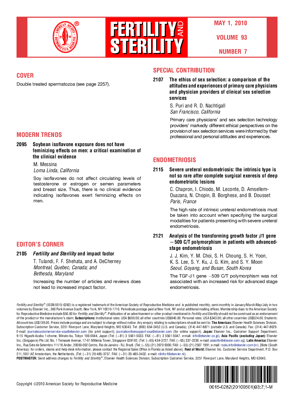 Table of Contents