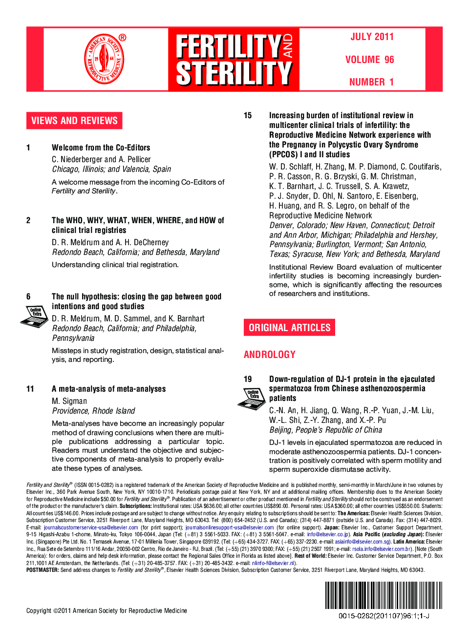 عکس صفحه اول مقاله: Table of Contents Table of Contents