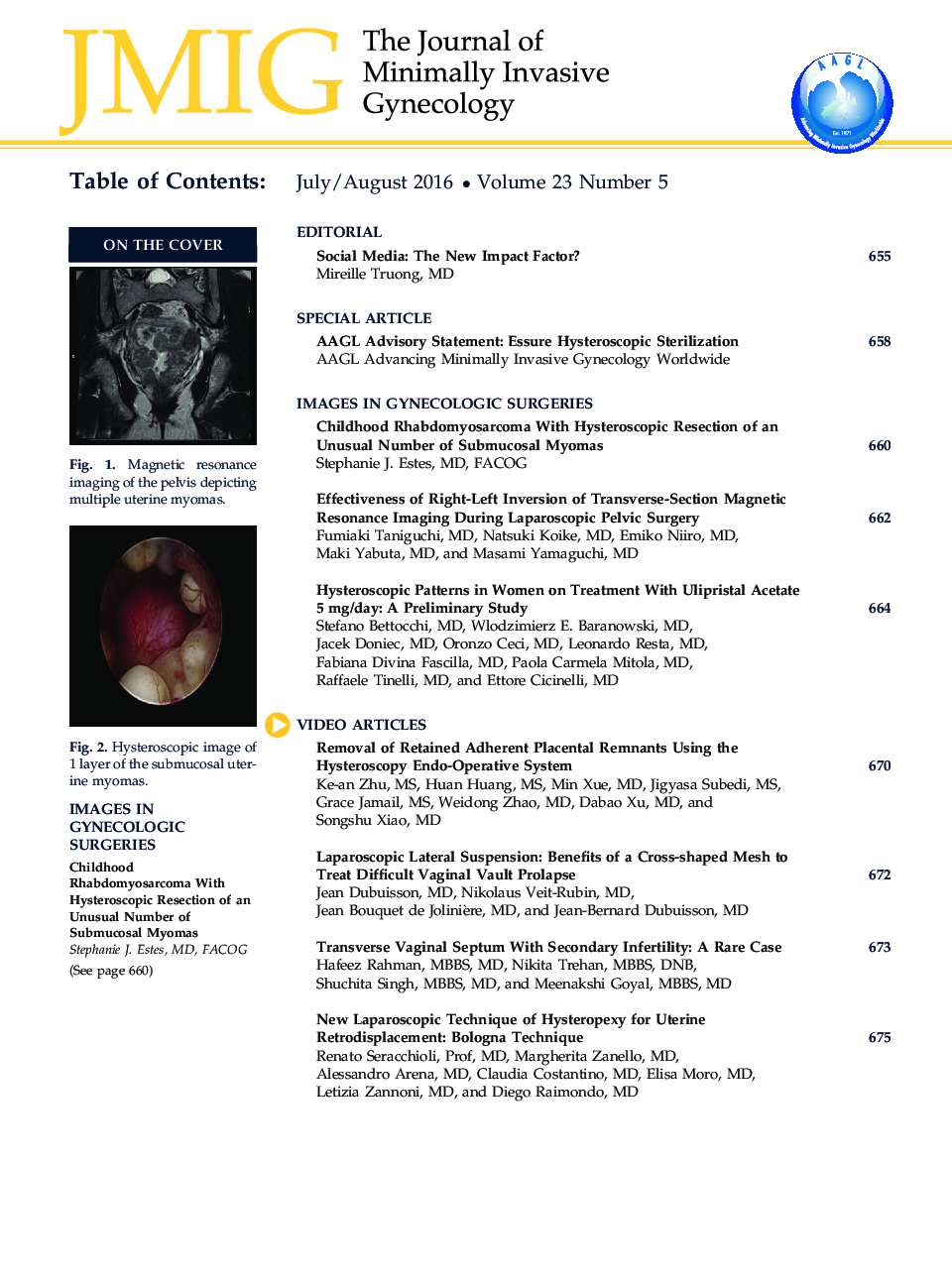 Table of Contents