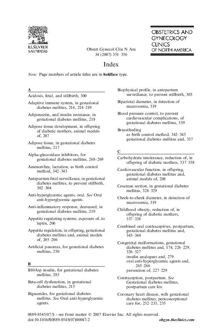 Index
