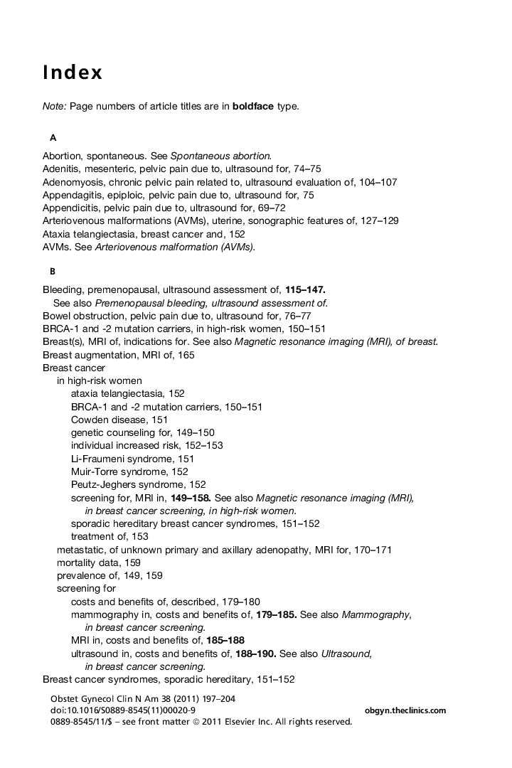 Index