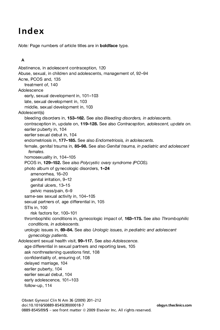 Index