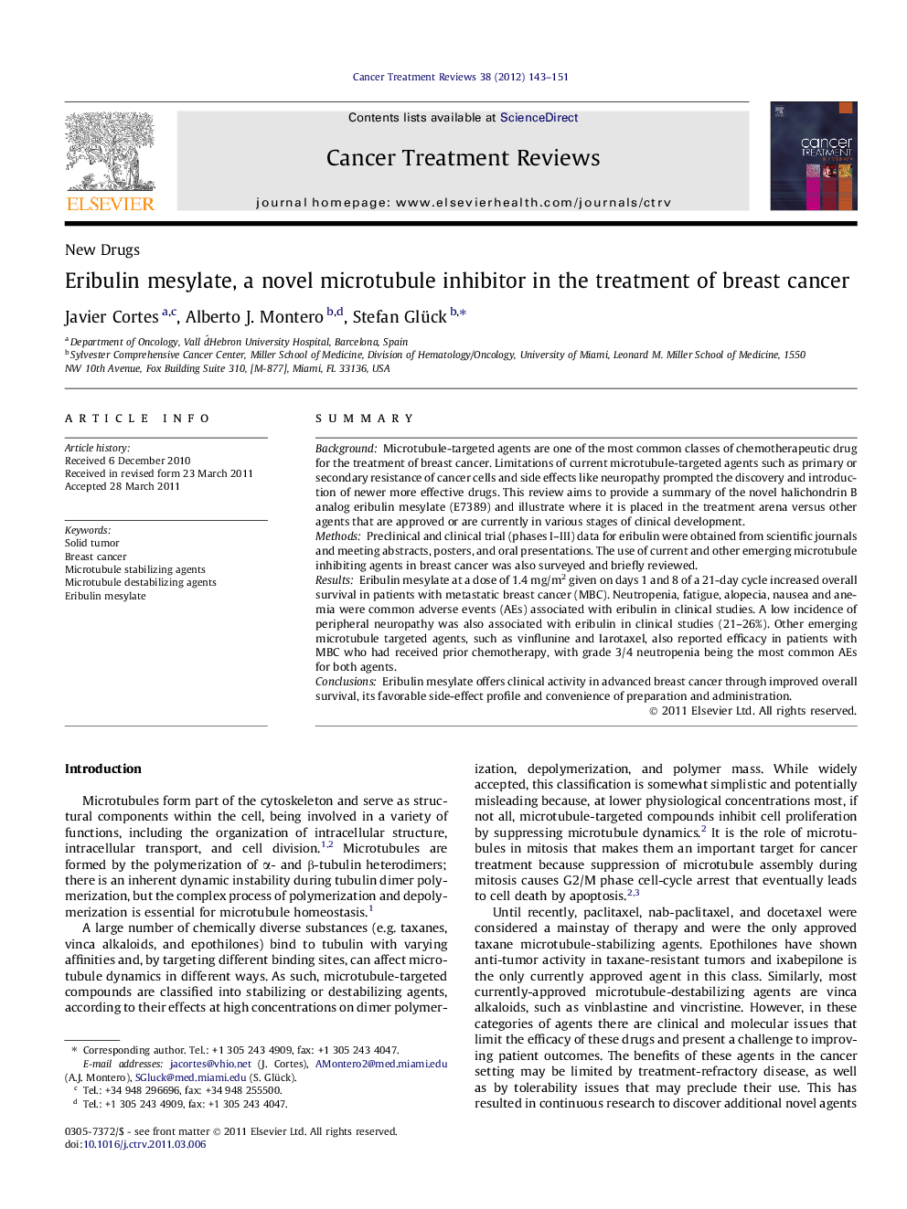 Eribulin mesylate, a novel microtubule inhibitor in the treatment of breast cancer