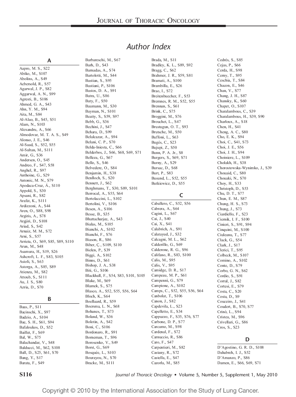 Author Index