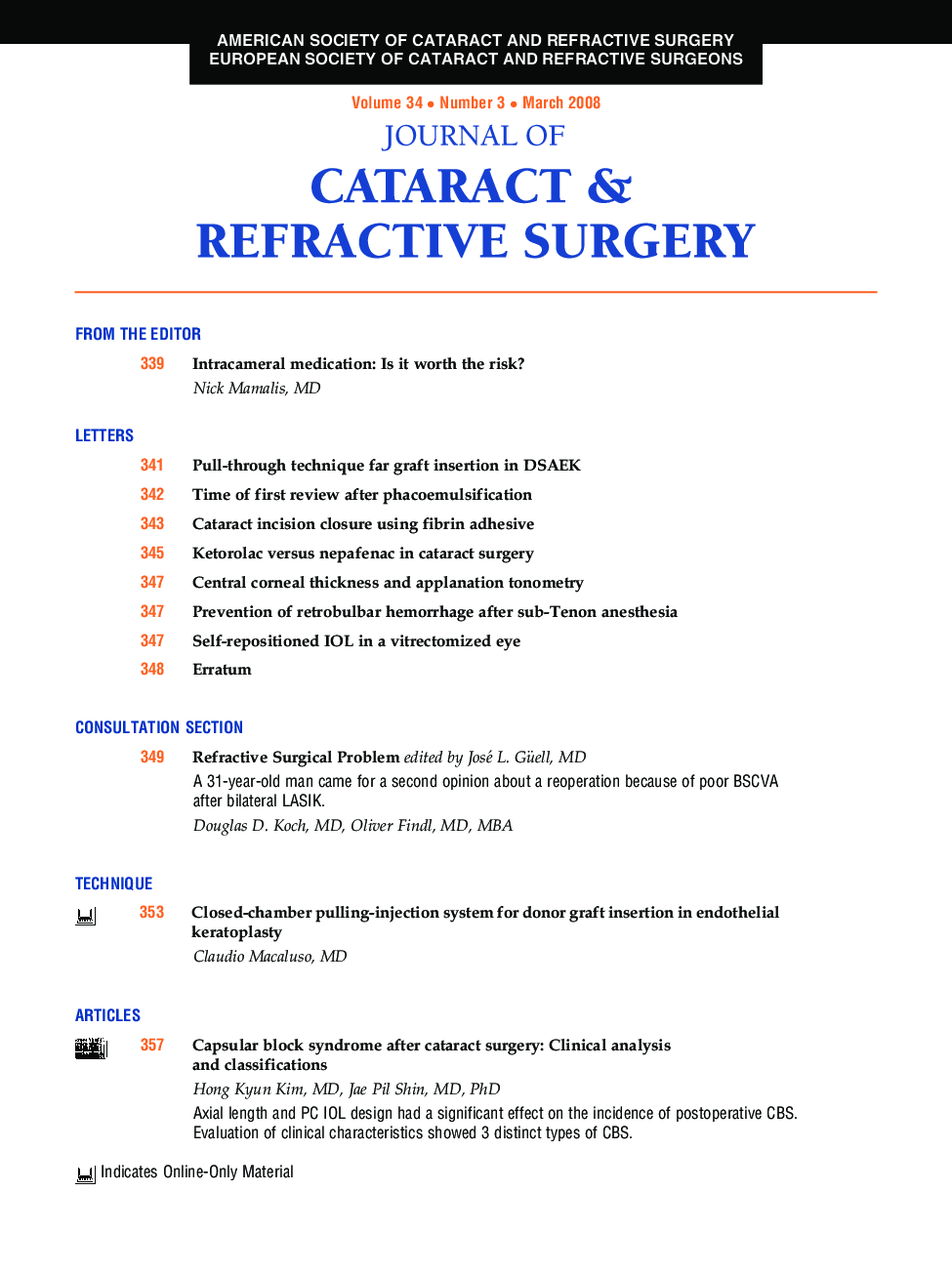 عکس صفحه اول مقاله: Table of Contents Table of Contents