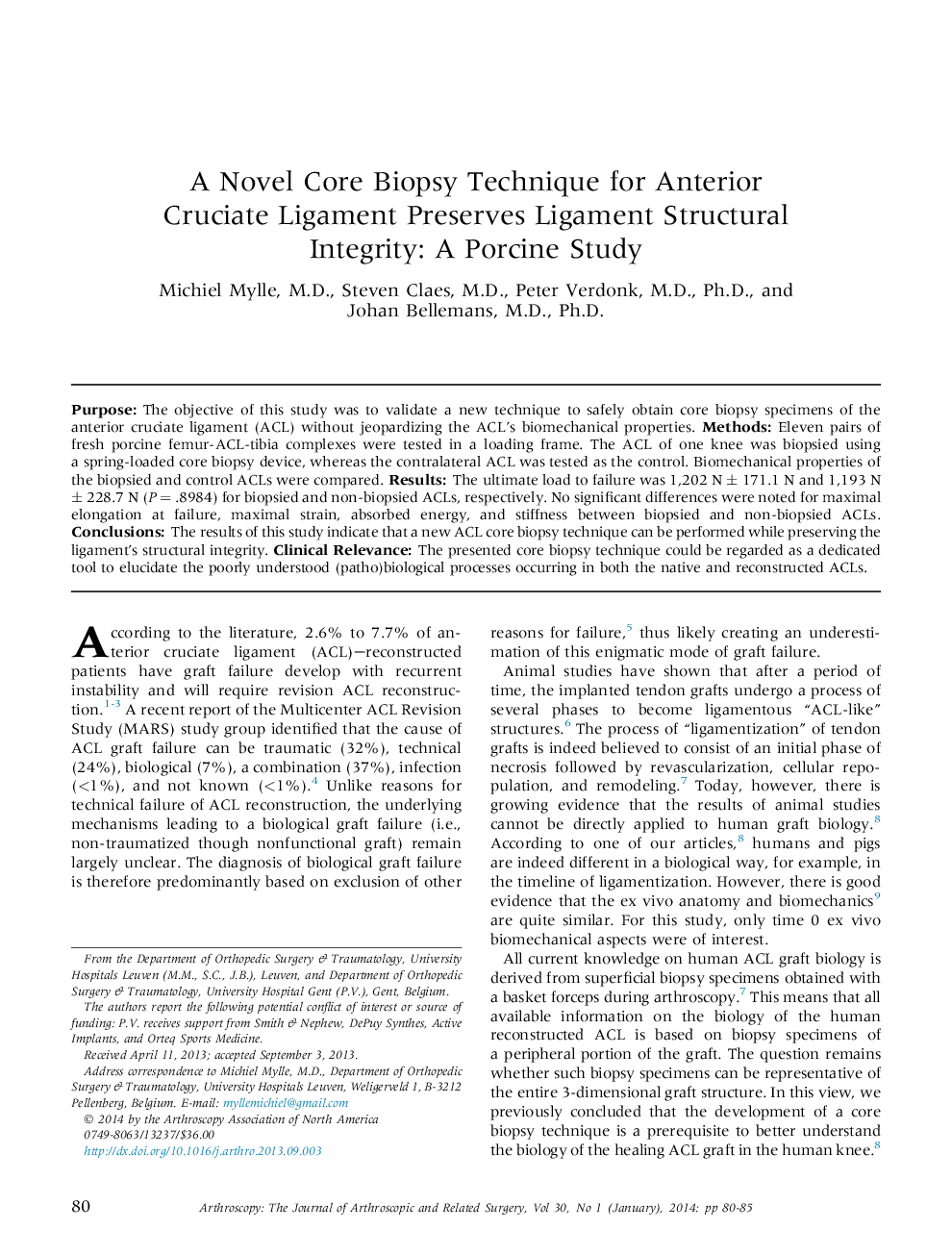 یک تکنیک بیوپسی هسته ای ریشه برای سفتی قدامی قاعده حفظ یکپارچگی سازه ای انسانی: مطالعه خوکی 