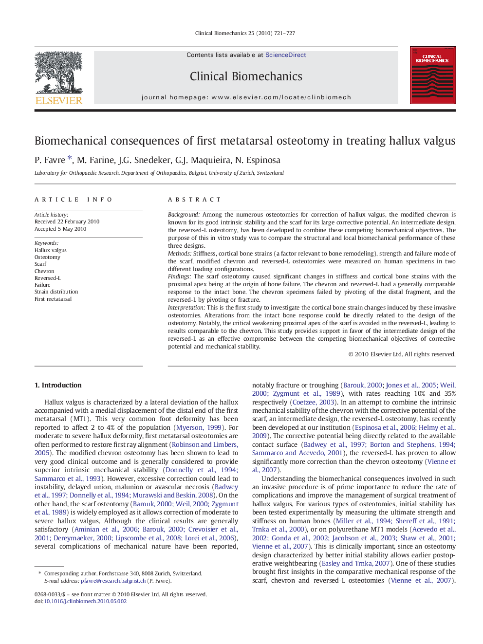 Biomechanical consequences of first metatarsal osteotomy in treating hallux valgus