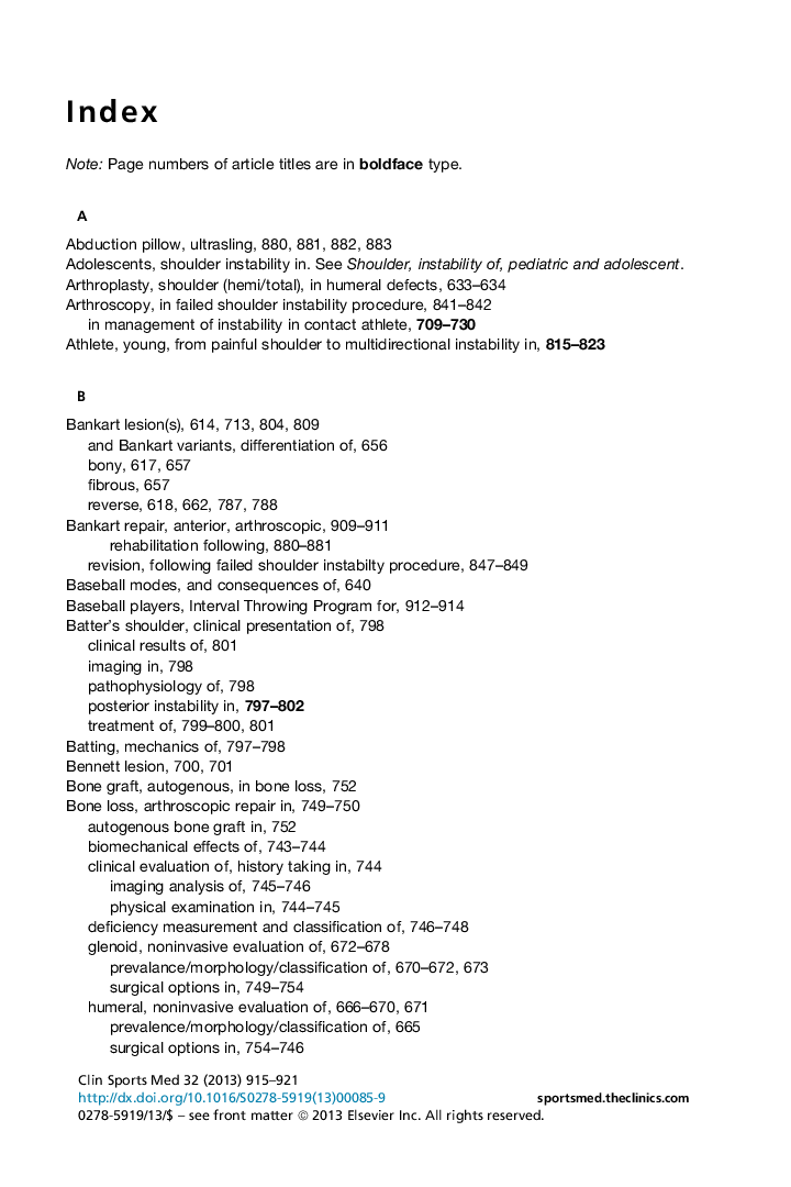 Index